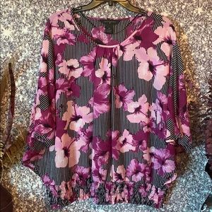 Final price drop🔸Ladies plus size purple blouse